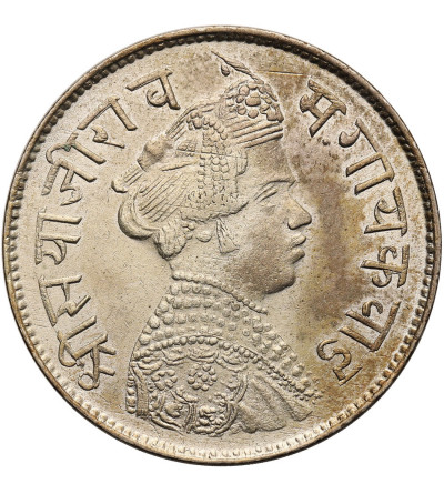 India - Baroda. AR rupee, VS 1951 / 1894 AD, Sayaaji Rao III 1875-1938 AD