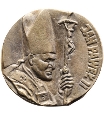 Polska, Jan Paweł II. Medal upamiętniający wizytę Papieża w Białymstoku, 1991