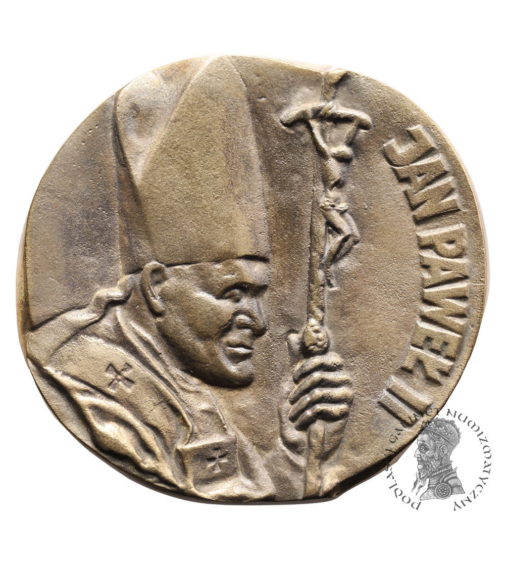 Polska, Jan Paweł II. Medal upamiętniający wizytę Papieża w Białymstoku, 1991
