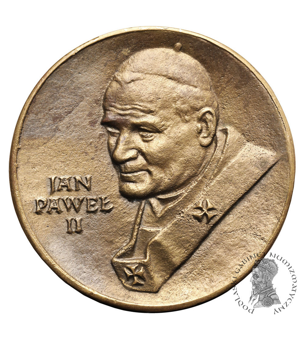 Polska, Jan Paweł II. Medal upamiętniający czwartą pielgrzymkę Papieża do Polski, 1991