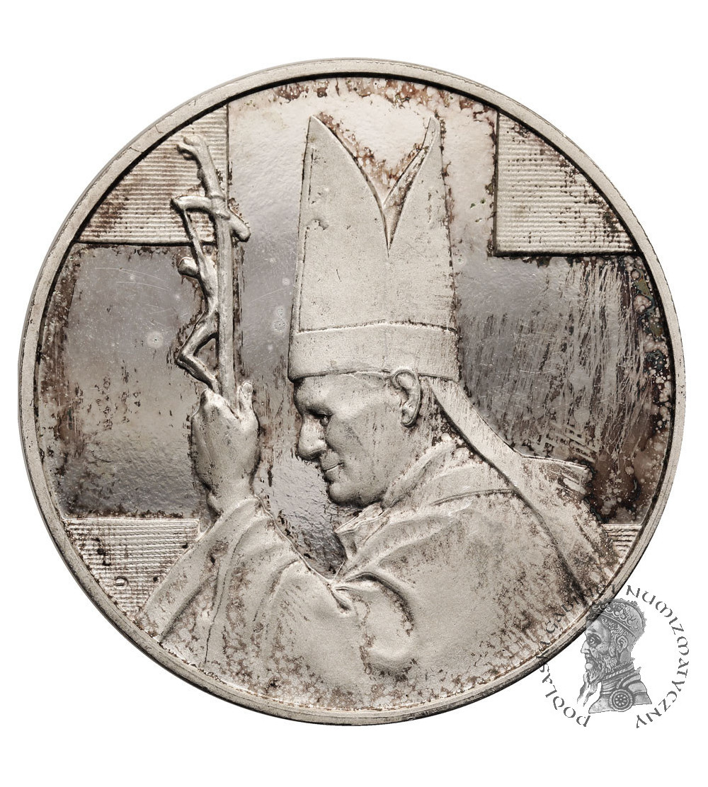 Poland. Silver Medal Jan Paweł II Papież Polak (John Paul II Pope Pole), 1987 - Proof