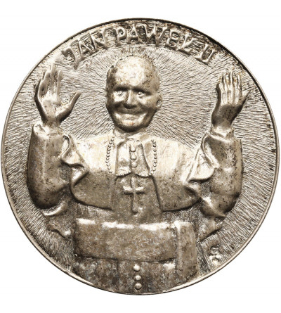 Poland. Silver medal Jan Paul II, 600 years of Jasna Gora, 1982