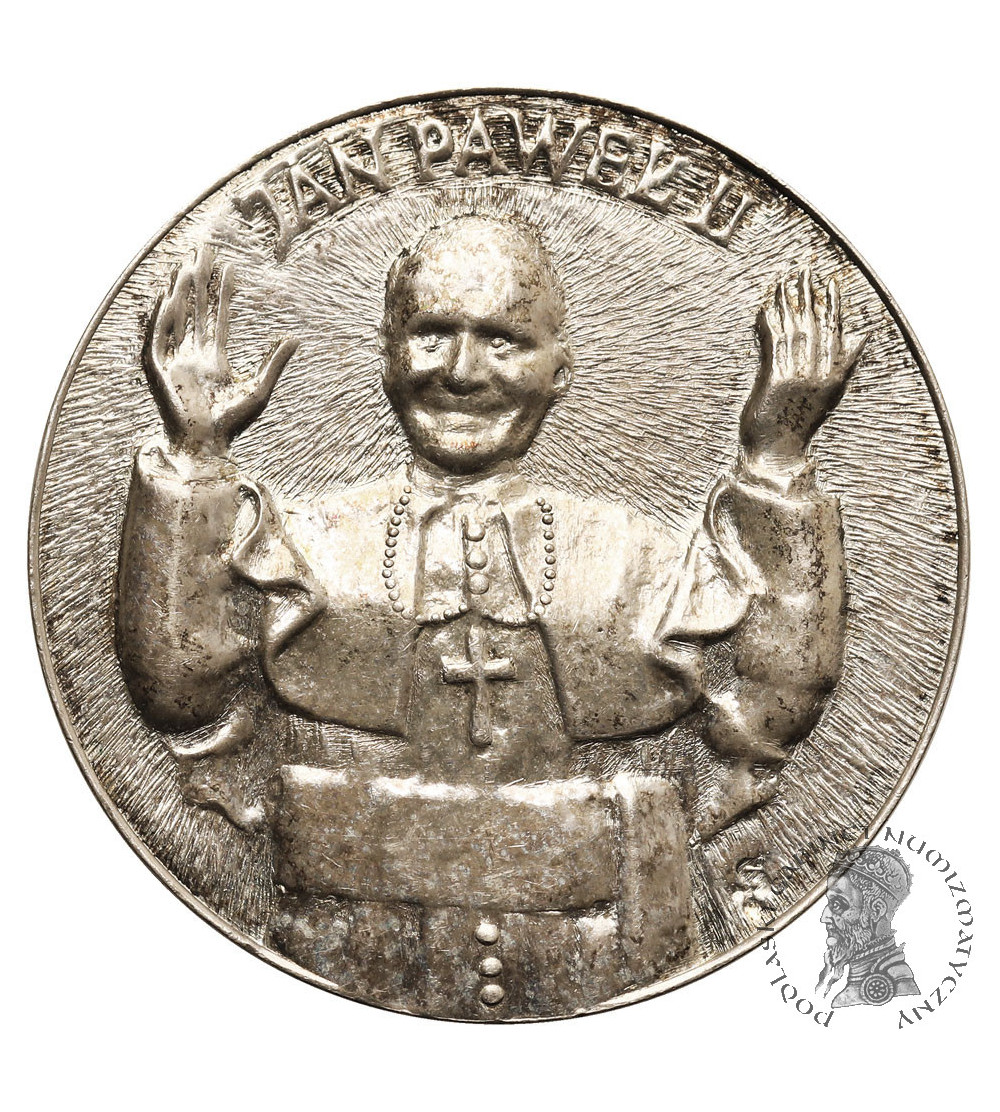 Polska. Srebrny medal Jan Paweł II, 600 lat Jasnej Góry, 1982