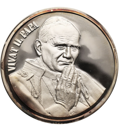 Germany, West Germany. Silver medal John Paul II, Pilgrimage to Germany, 1981 - Proof