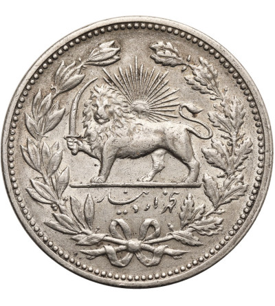 Iran, Muzaffar al-Din Shah. 5000 Dinars (5 Kran), AH 1320 / 1902 AD