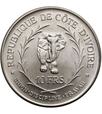 Ivory Coast. 10 Francs 1966 - Proof