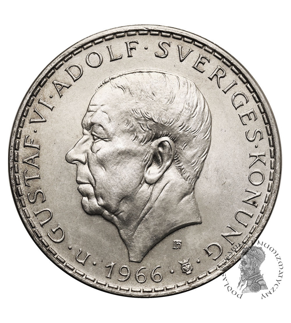 Szwecja. 5 koron 1966, 100 Lecie Konstytucji