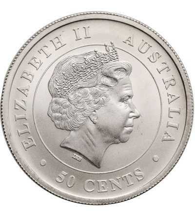 Australia. 50 centów 2014, rekin biały - 1/2 Oz Ag .999