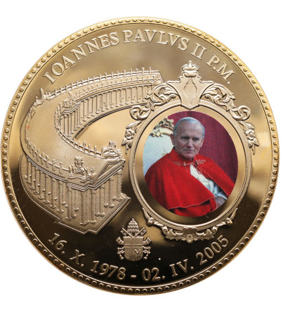 Watykan. Okazały Medal Jan Paweł II, 2005 - Proof