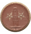 Niemcy, Meissen (Miśnia). Medal porcelanowy "Tönendes Erz, Liebe beschert's", 10 Mark 1921