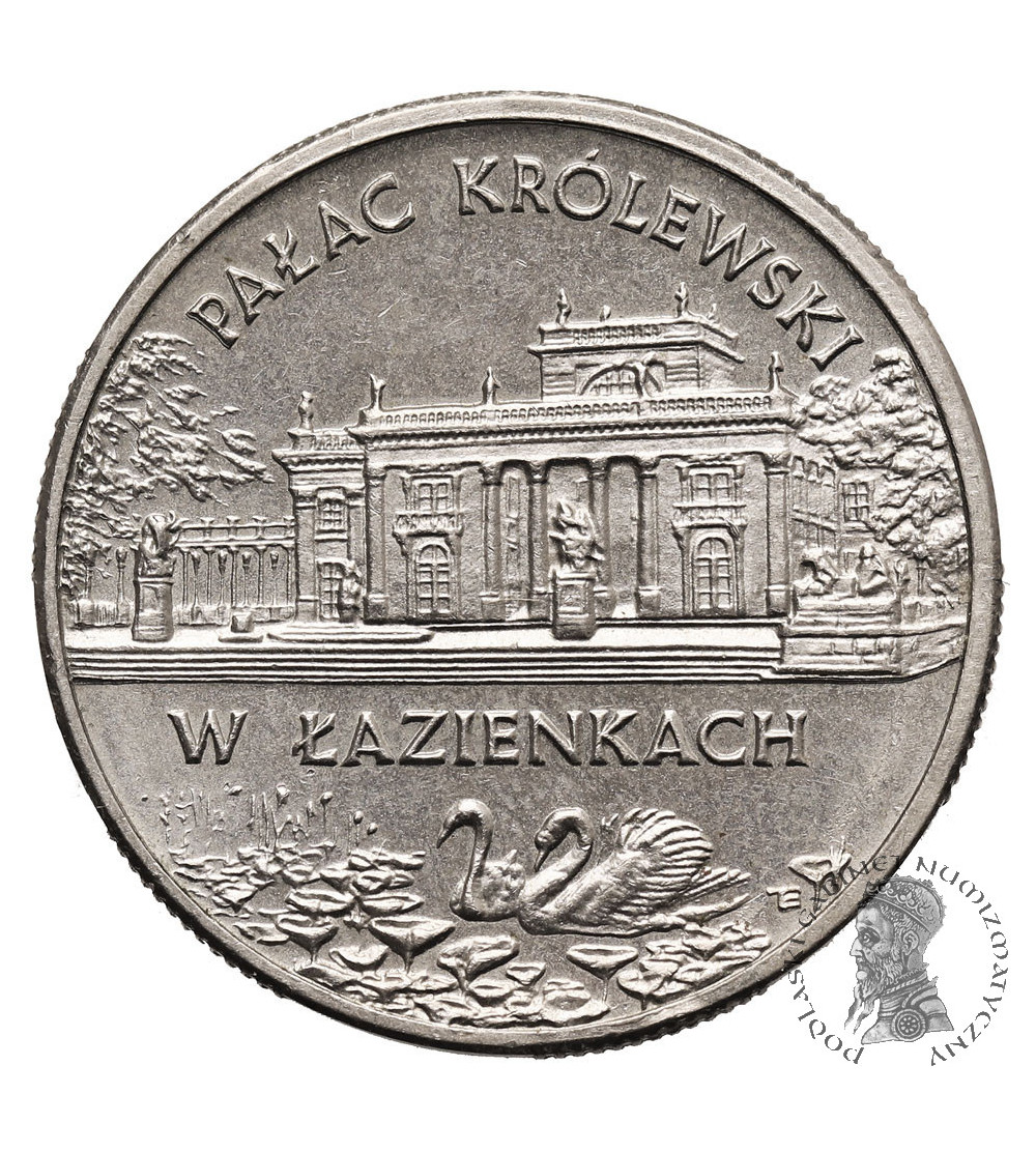 Poland. 2 Zlote 1995, Lazienki Royal Palace