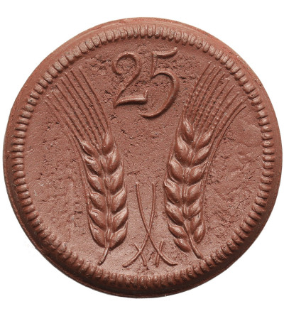Polska, Ziębice (Münsterberg). Notgeld 25 fenigów 1921