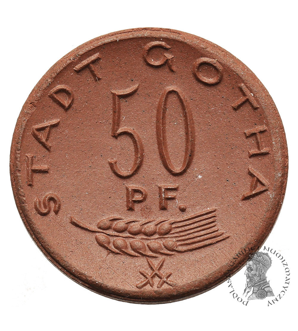 Niemcy, Gotha. Notgeld 50 fenigów 1921