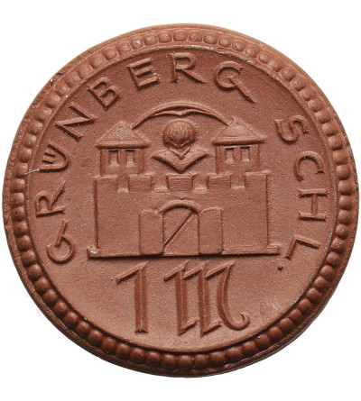 Polska, Zielona Góra (Grünberg). Notgeld 1 marka 1921