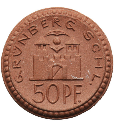 Poland, Zielona Gora (Grünberg). Notgeld 50 Pfennig 1921