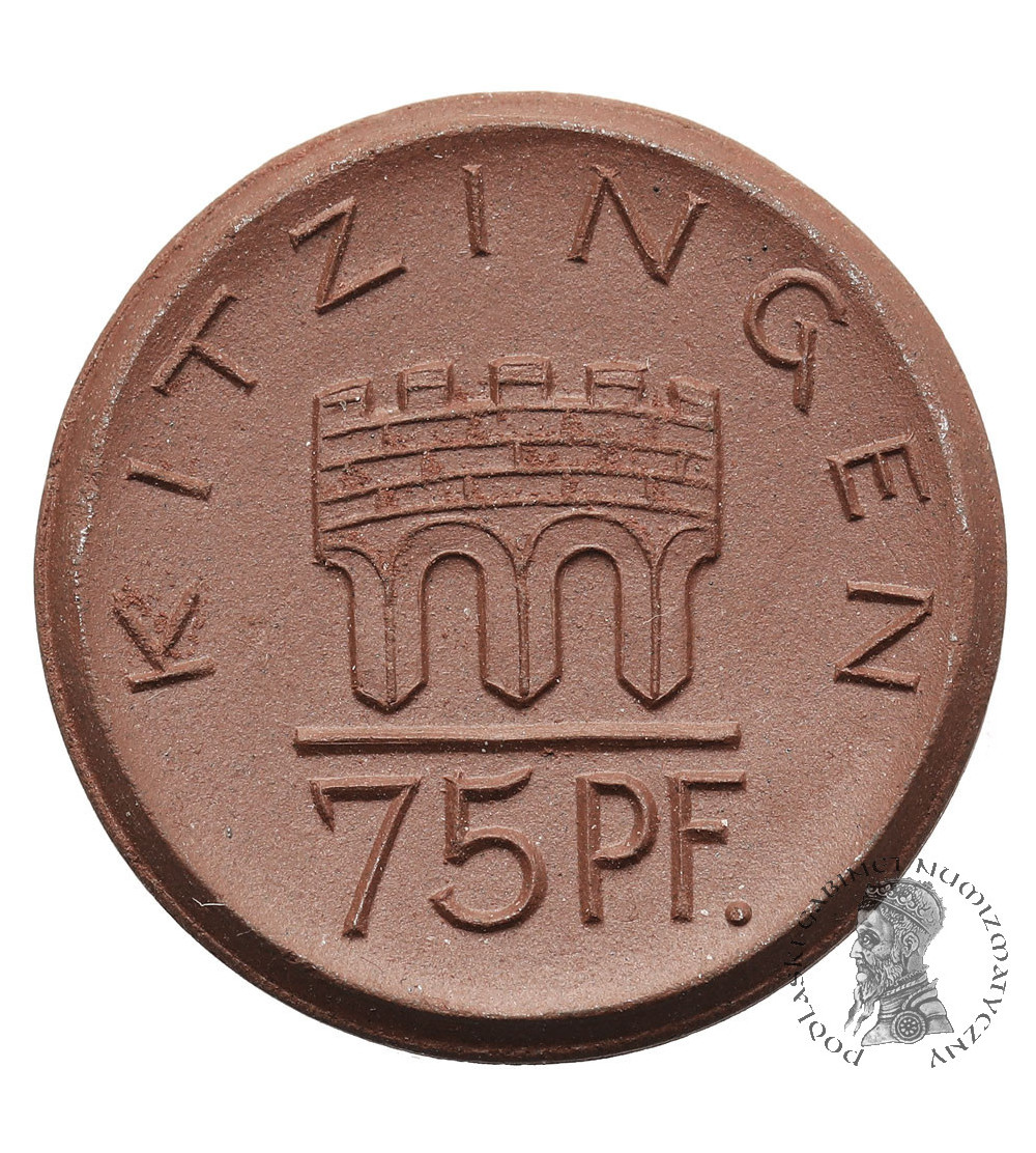 Niemcy, Kitzingen - Bawaria. Notgeld 75 fenigów 1921