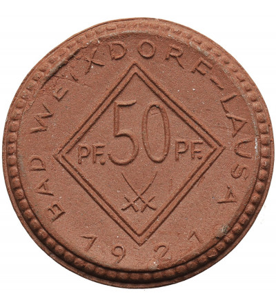 Niemcy, Weixdorf-Lausa. Notgeld 50 fenigów 1921
