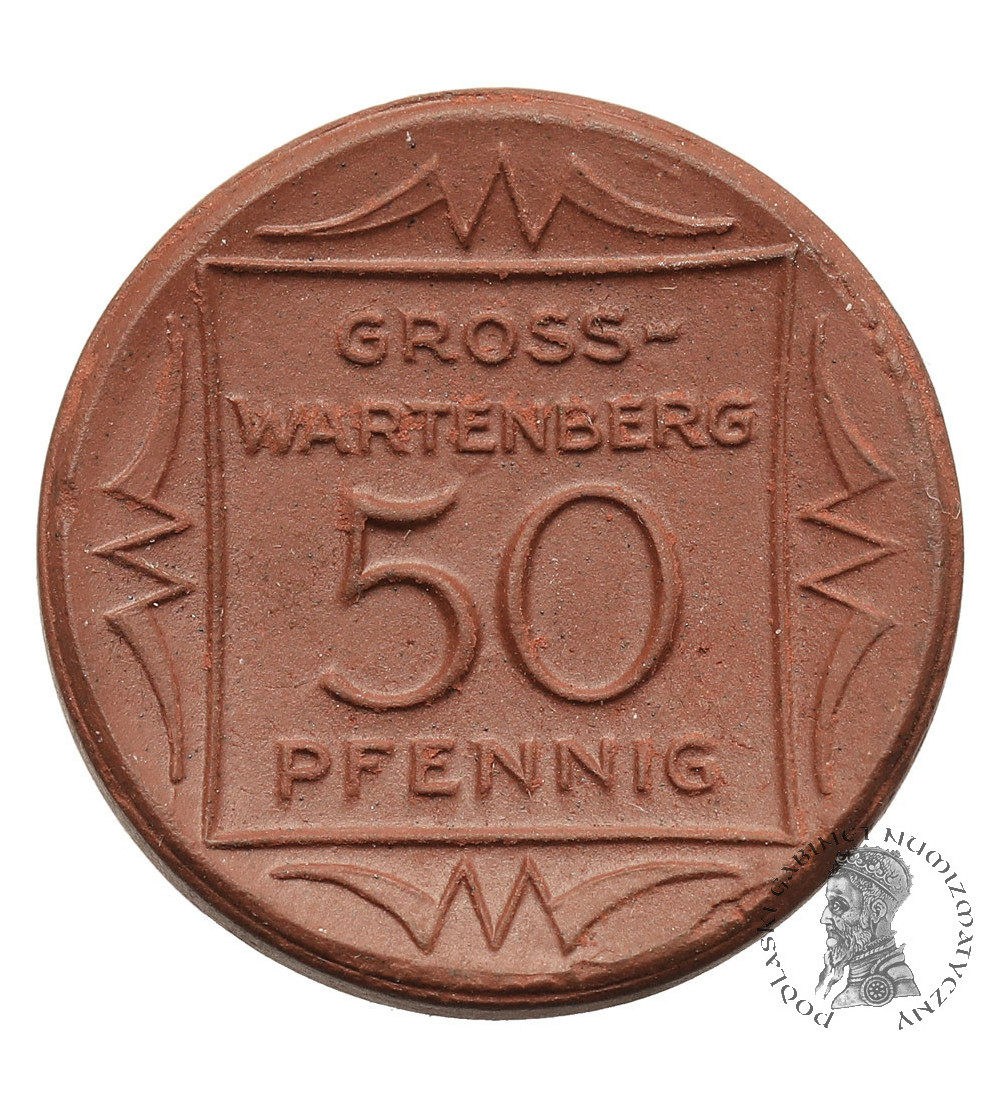 Poland, Silesia, Syców - Gross-Wartenberg. Notgeld 50 Pfennig 1921