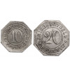Germany, Schwarzburg-Sondershausen. Notgeld 10 and 20 Pfennig 1918 - 2 pieces