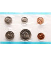 USA. Zestaw menniczy monet 1972, Filadelfia + 1 cent San Francisco - 6 sztuk