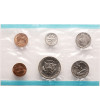 USA. Zestaw menniczy monet 1972, Filadelfia + 1 cent San Francisco - 6 sztuk