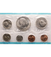 USA. Zestaw menniczy monet 1973, Filadelfia + 1 cent San Francisco - 7 sztuk