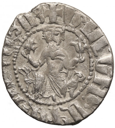Armenia, Levon I 1199-1219 AD. AR Tram bez daty, mennica Sis