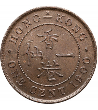 Hong Kong. 1 cent 1900 H, Wiktoria