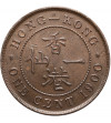 Hong Kong. Cent 1901 H, Victoria