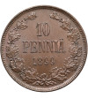 Finland, (Russian occupation). 10 Pennia 1899, Nicholas II 1894-1917