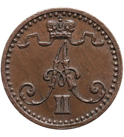 Finland, (Russian occupation). 1 Penni 1870, Alexander II 1854-1881