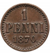 Finlandia, (okupacja rosyjska). 1 Penni 1870, Aleksander II 1854-1881