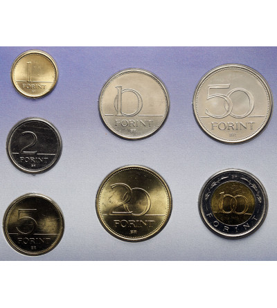 Węgry. Zestaw monet obiegowych 1998- 2006 - 7 sztuk, Seria Europa
