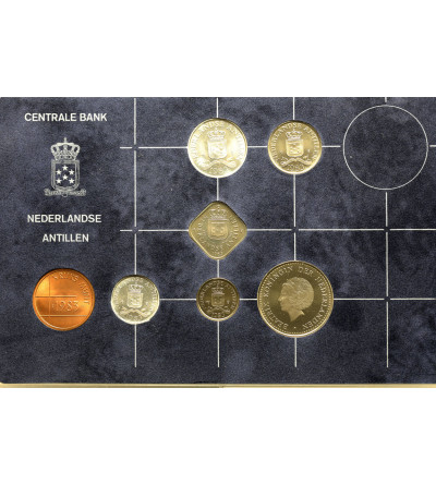 Antyle Holenderskie. Oficjalny, menniczy zestaw monet obiegowych 1983 - 7 sztuk