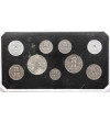 Grecja. Zestaw monet obiegowych 1964-66-68, 9 sztuk, Bank of Greece