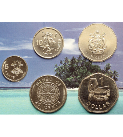 Wyspy Salomona. Zestaw monet obiegowych 2005 - 5 sztuk