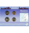 Macedonia. Set of circulation coins 1993 - 4 pcs, Europe series