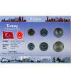 Turkey. Set of circulation coins 2005 - 2007 - 6 pcs, Europe series
