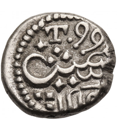 Indie Brytyjskie, Bomaby Presidency. AR 1/5 rupii, AH 1214 / 1799 AD, Tellicherry, Wybrzeże Malabarskie