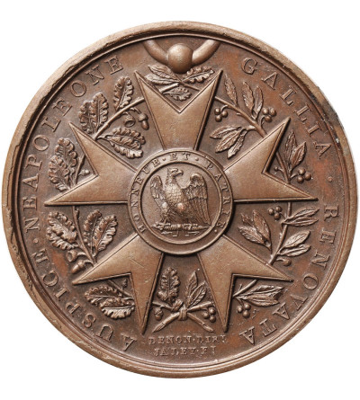 Francja, Napoleon I Bonaparte. Medal upamiętniający ponowne ustanowienie Legionu d'Honneur, 1804
