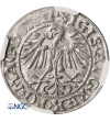 Polska / Litwa, Zygmunt II August 1545-1572. Półgrosz litewski (1/2 grosza) 1549, Wilno - NGC MS 63
