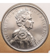 United Kingdom. Official commemorative, 5 Pounds 2012, Diamond Jubilee 1952-2012 coin of Queen Elizabeth II