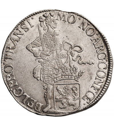 copy of Niderlandy, Overijssel. Talar (Zilveren Dukaat / Silver Ducat) 1735, znak menniczy - czapla