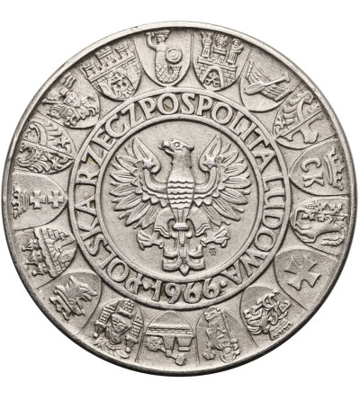 Poland. 100 Zlotych 1966, Mieszko i Dabrowka