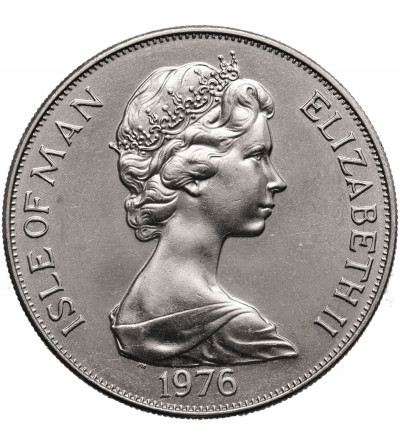 Isle of Man. 1 Crown 1976, Bicentenary of American Independence