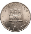 Gibraltar. 1 Korona (Crown) 1970