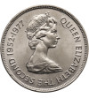 Jersey. 25 pensów 1977, Srebrny Jubileusz Elżbiety II