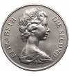 Saint Helena Island. 25 Pence (Crown) 1973, St. Helena Tercentenary