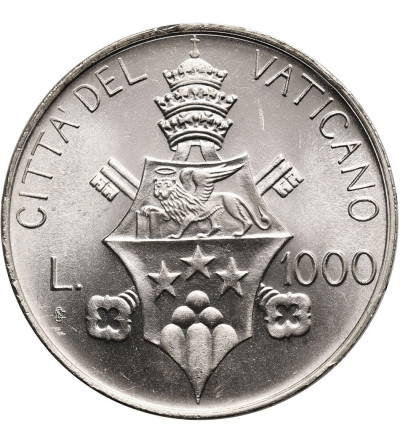 Vatican City. 1000 Lire 1978, John Paul I