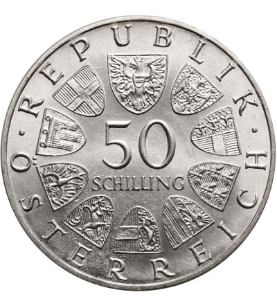 Austria. 50 Schillings 1970, Dr. Karl Renner